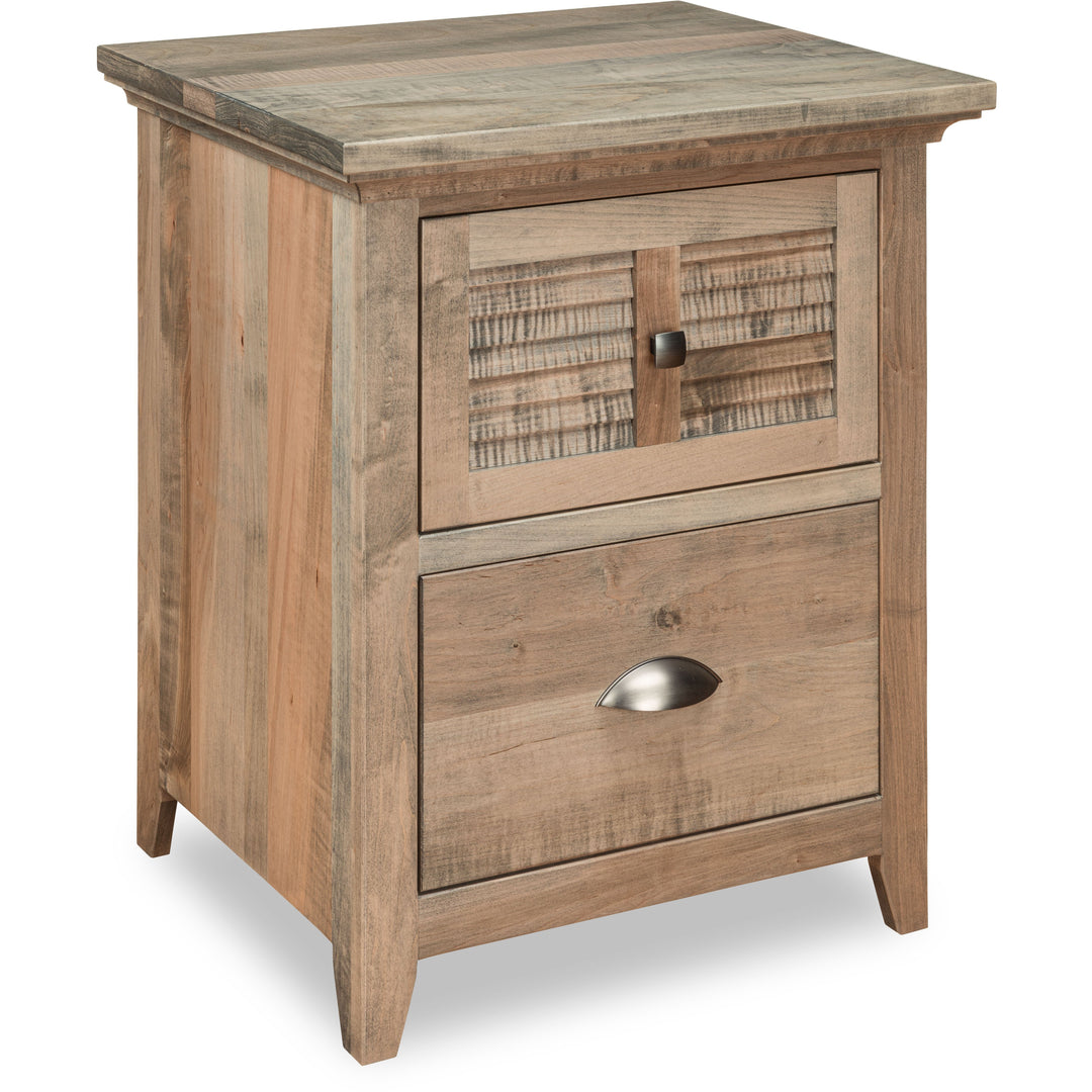 QW Amish Cottage 2 Drawer Nightstand