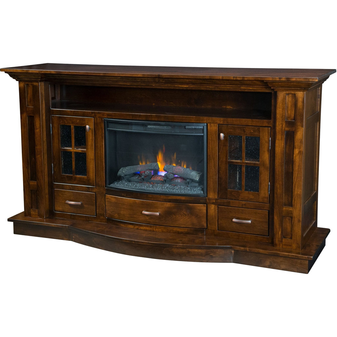 QW Amish Delgado Fireplace