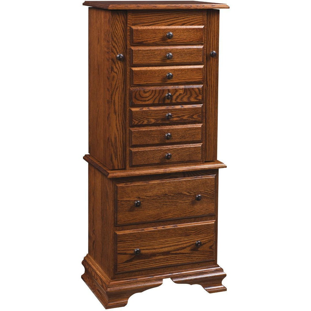 QW Amish Deluxe Jewelry Armoire