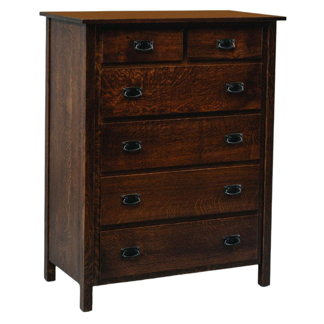 QW Amish Elkins Mission Chest of Drawers