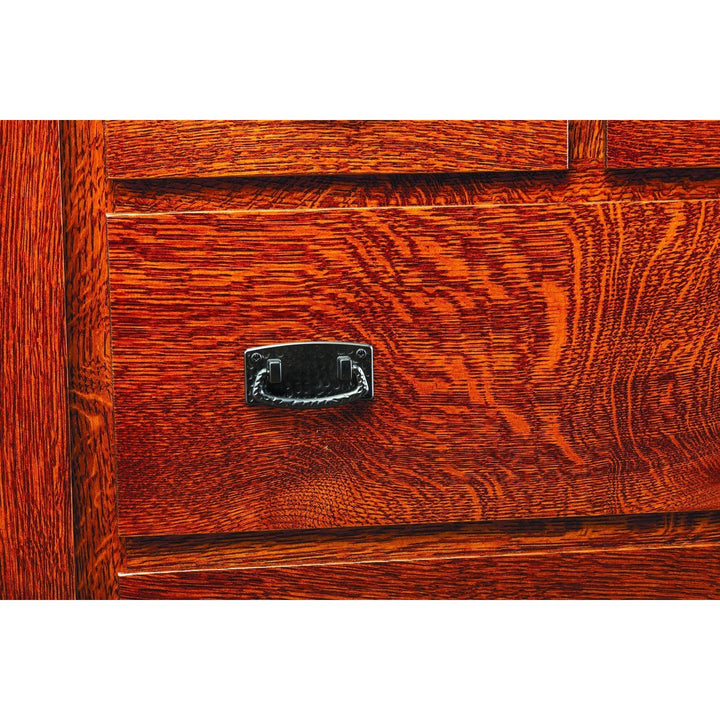 QW Amish Elkins Mission Door Chest