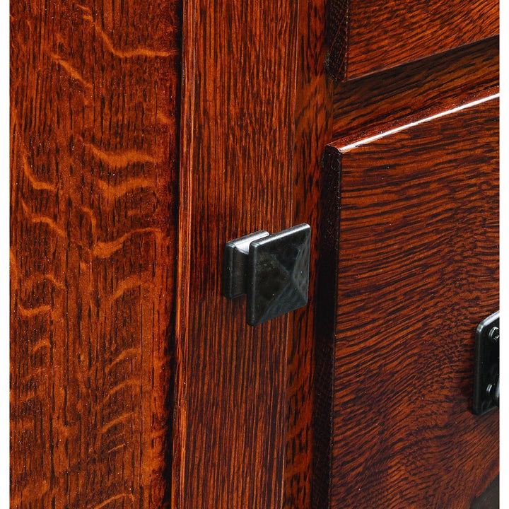 QW Amish Elkins Mission Door Chest