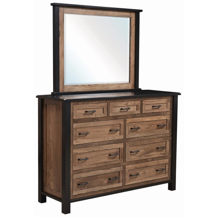 QW Amish Empire High Dresser with Optional Mirror