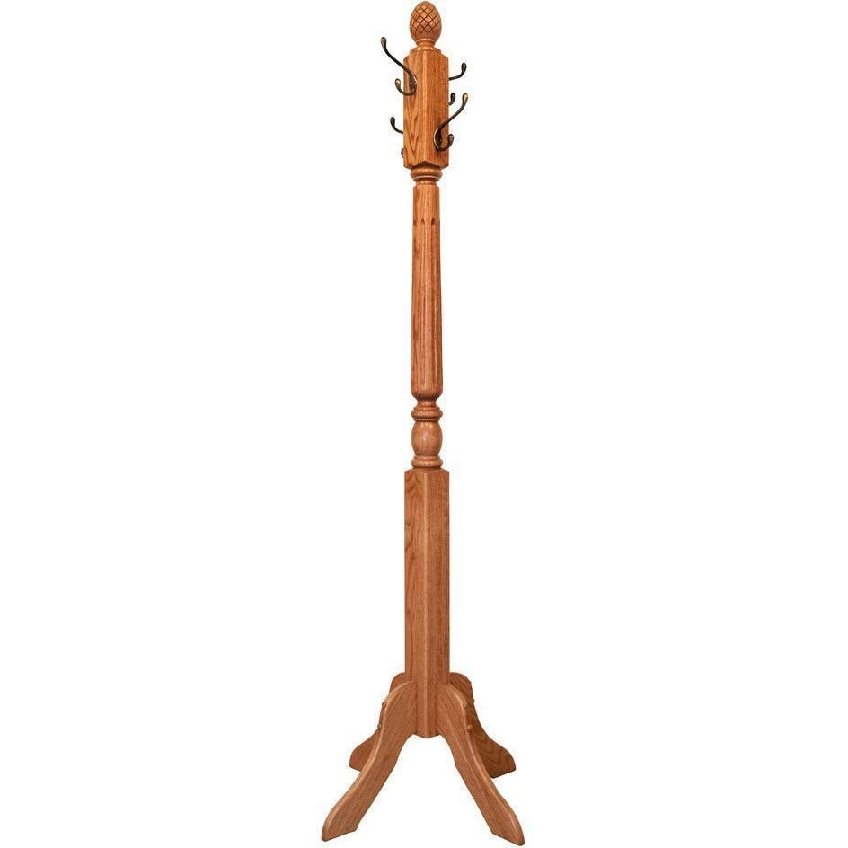 QW Amish Fluted Coat Tree