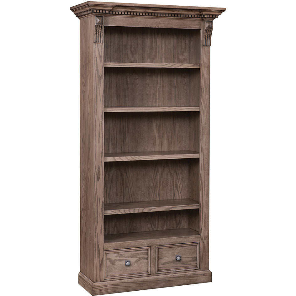 QW Amish Grand Manor Bookcase