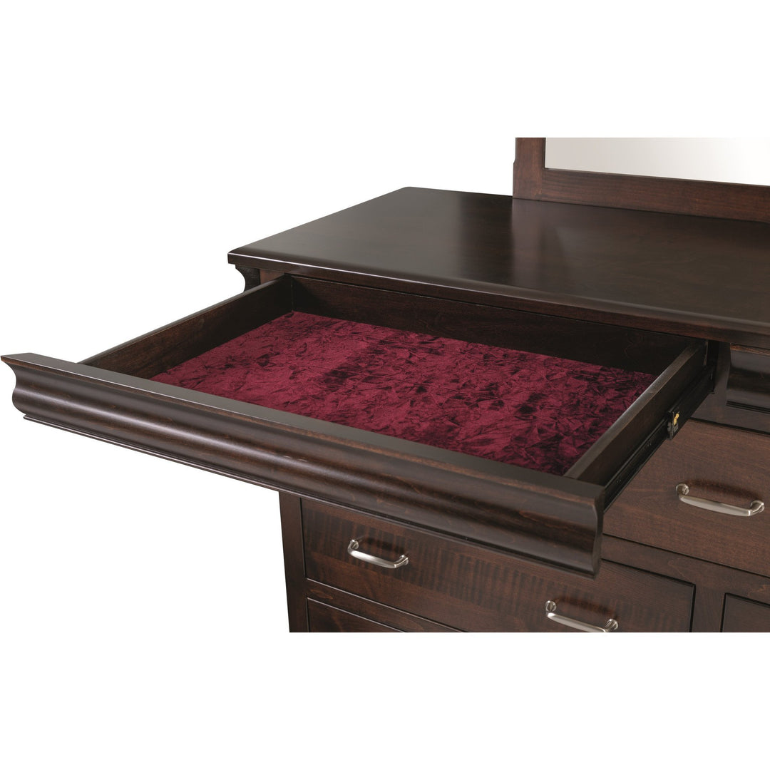 QW Amish Hampton Dresser & Mirror