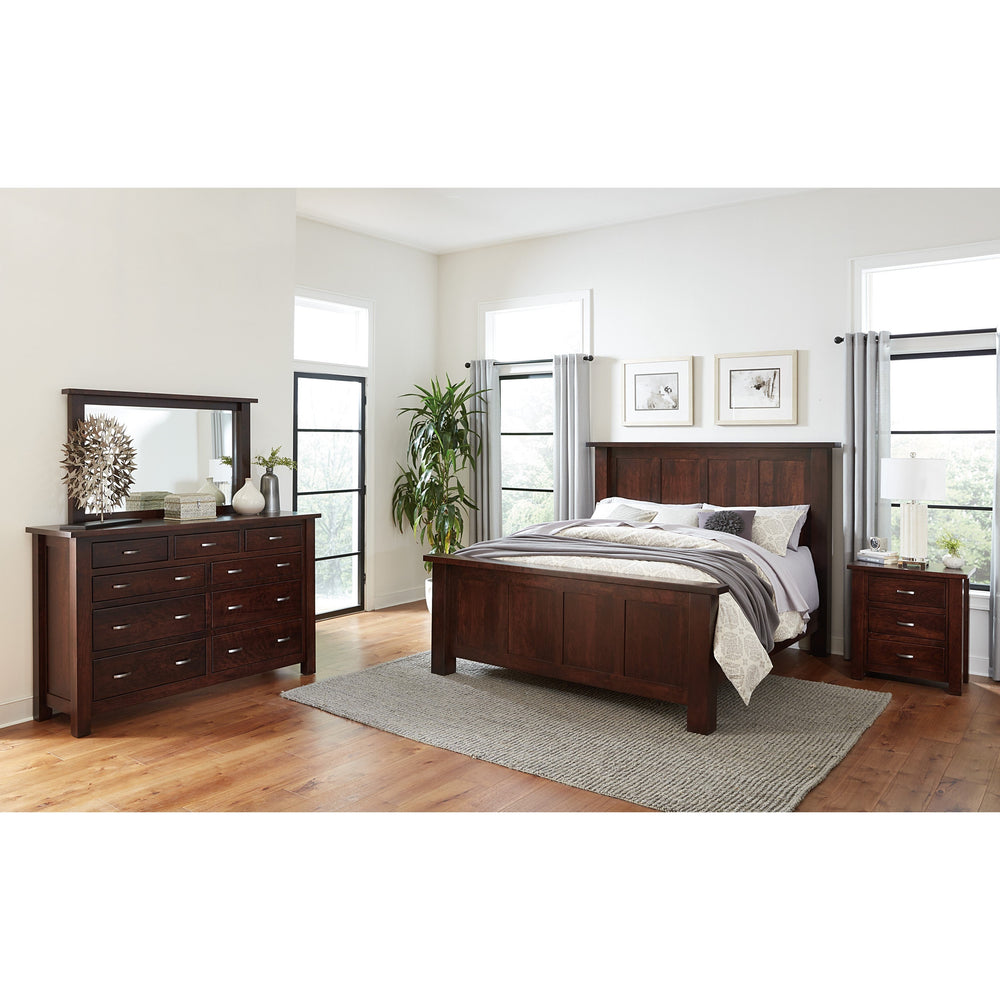 QW Amish Heidi 9 Drawer Dresser & Optional Mirror
