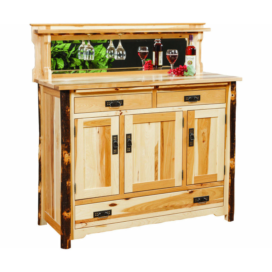 QW Amish Hickory Log Buffet YSER-BB106-LOG