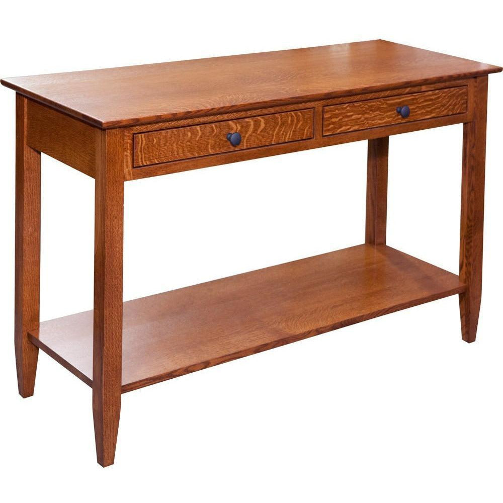 QW Amish Knob View Shaker Console Table 167A-0213