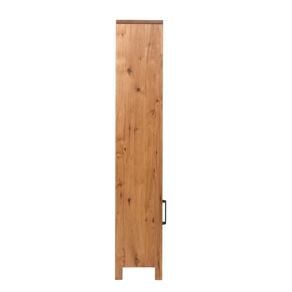 QW Amish Leon Bookcase with Doors