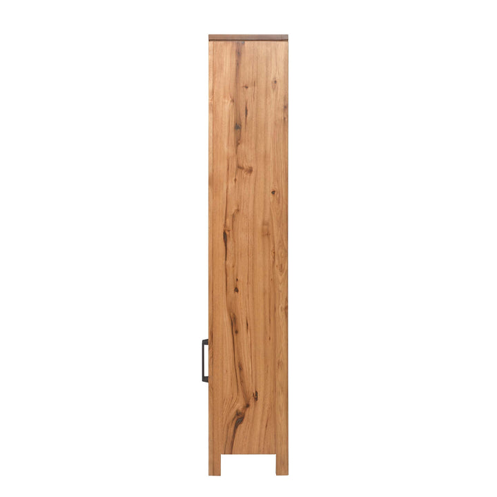 QW Amish Leon Bookcase with Doors