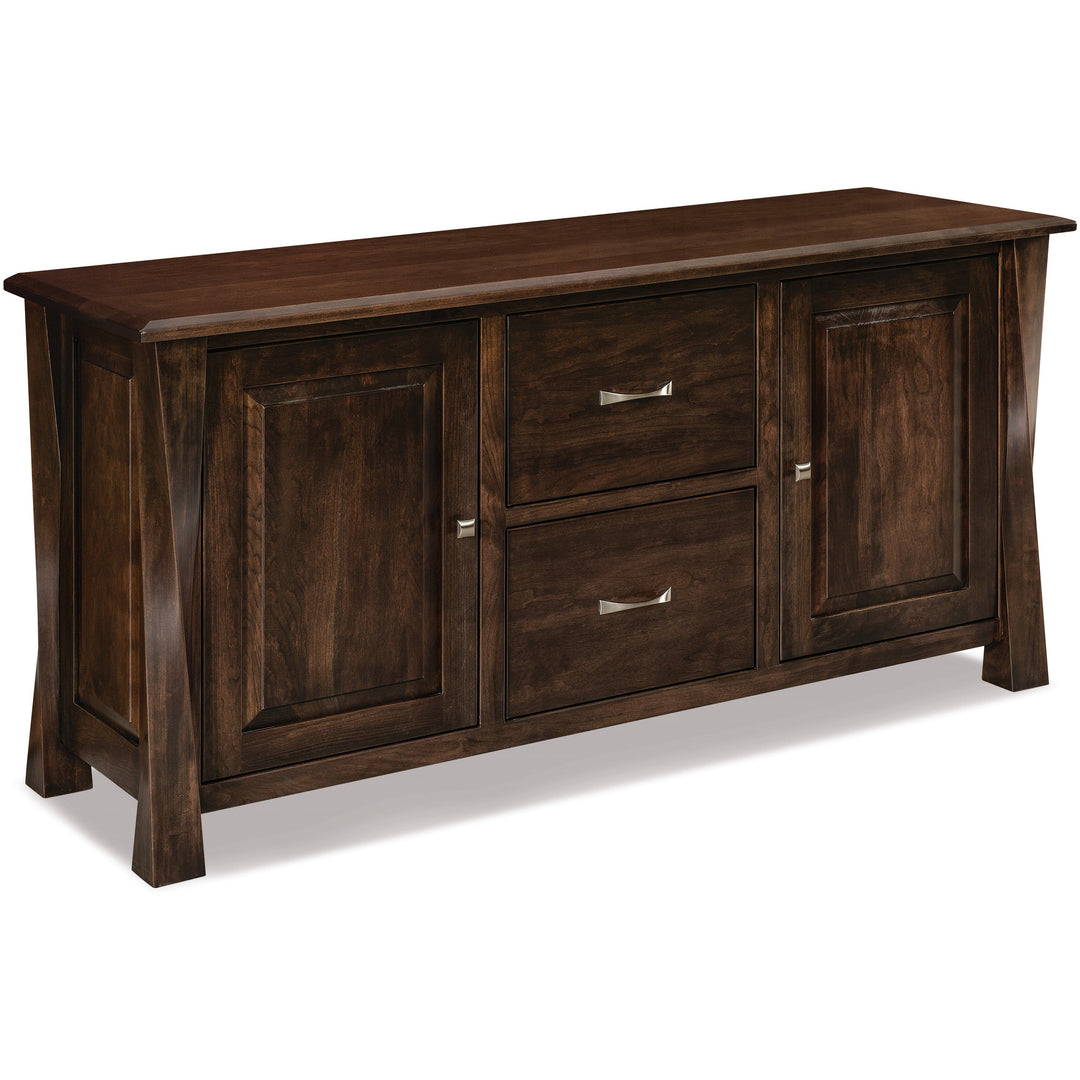 QW Amish Lexington Arc Credenza