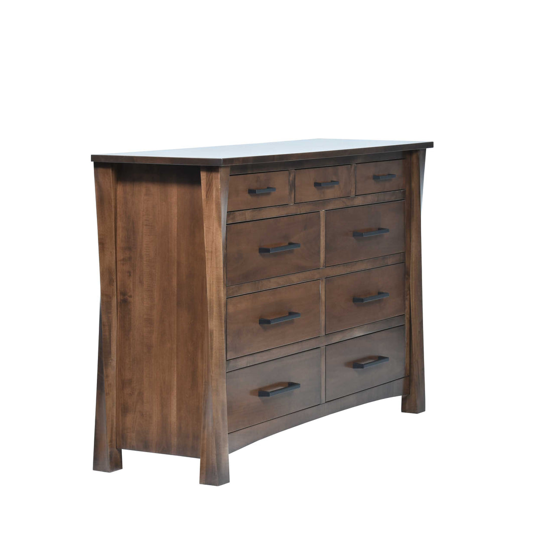 QW Amish Lexington Twist Dresser w/ Optional Mirror