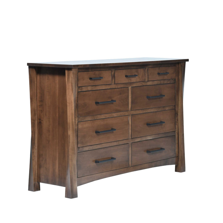 QW Amish Lexington Twist Dresser w/ Optional Mirror
