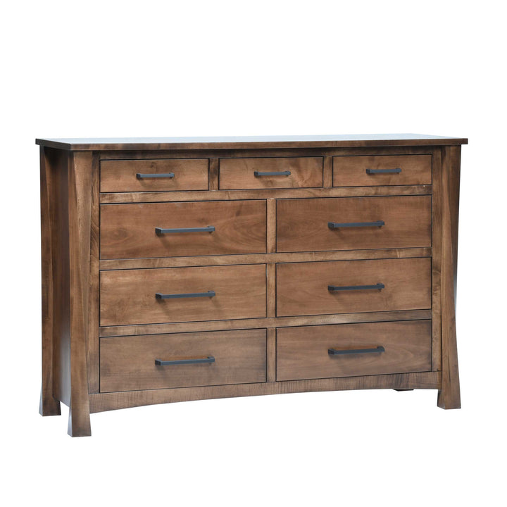 QW Amish Lexington Twist Dresser w/ Optional Mirror