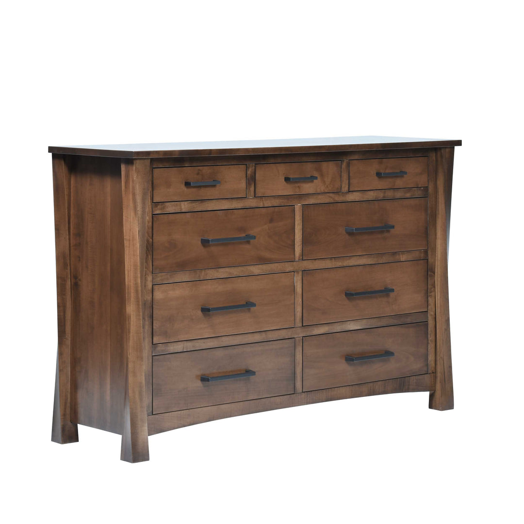 QW Amish Lexington Twist Dresser w/ Optional Mirror
