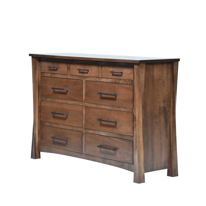 QW Amish Lexington Twist Dresser w/ Optional Mirror