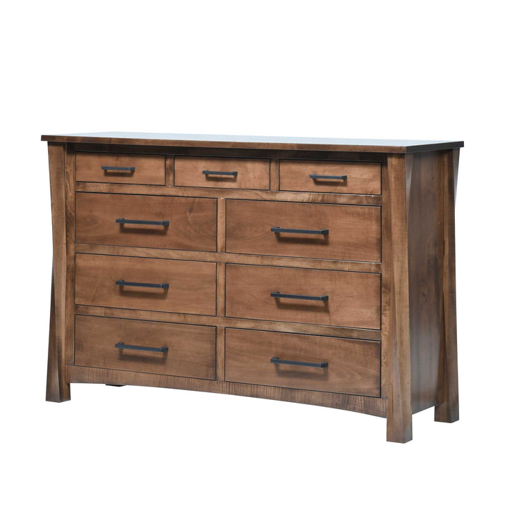 QW Amish Lexington Twist Dresser w/ Optional Mirror