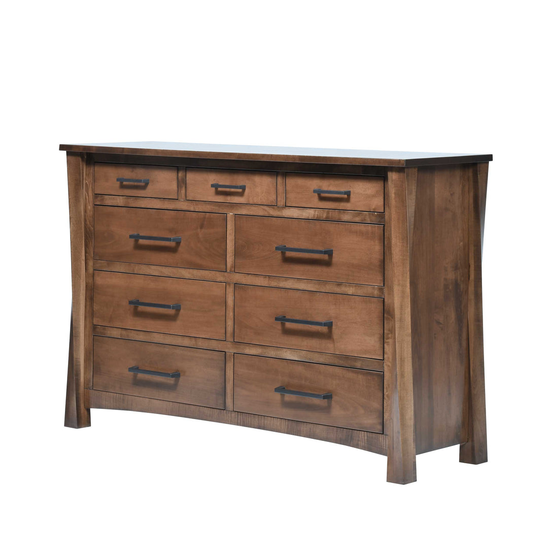 QW Amish Lexington Twist Dresser w/ Optional Mirror