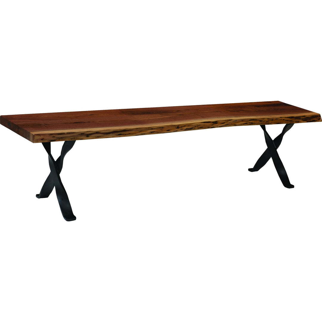 QW Amish Riverbend Bench