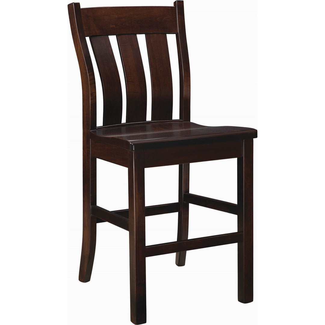 QW Amish Logan Bar Chair
