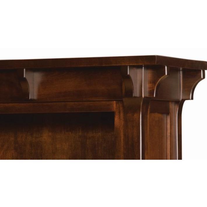 QW Amish Manitoba Bookcase with Doors