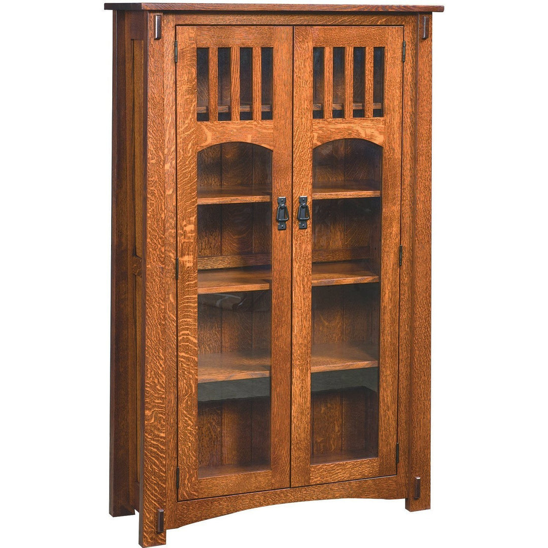 QW Amish McCoy 2 Door 60"H Bookcase