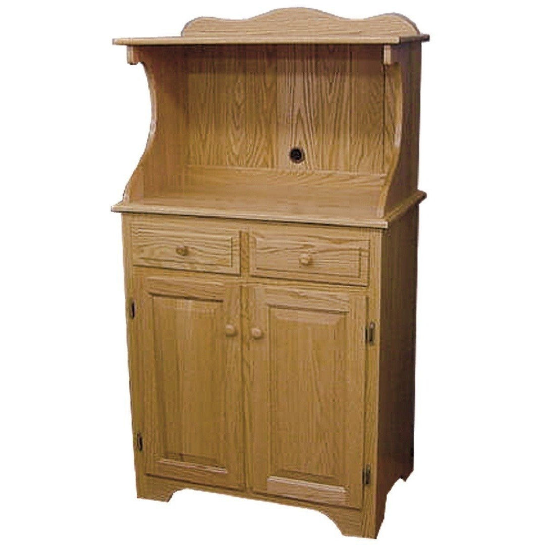 QW Amish Microwave Cabinet