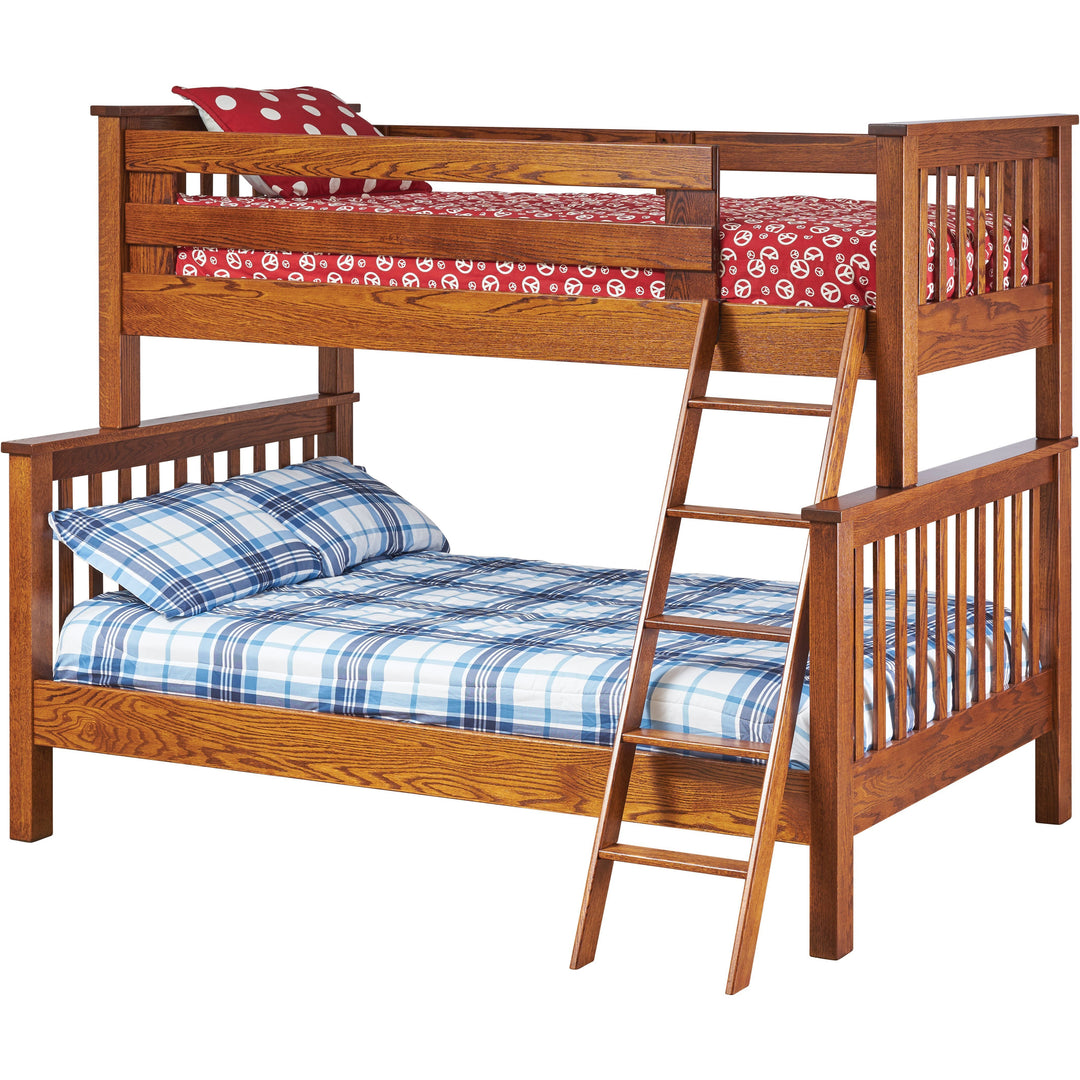 QW Amish Miller's Mission Twin/Full Bunk