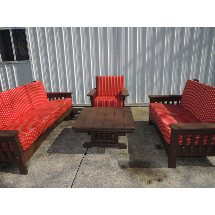 QW Amish Mission Patio Coffee Table