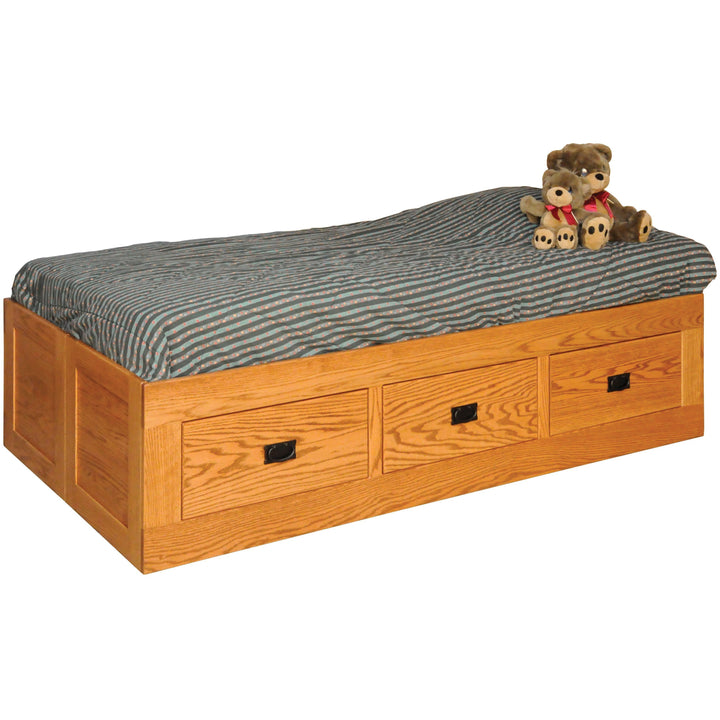 QW Amish Mission Storage Bed