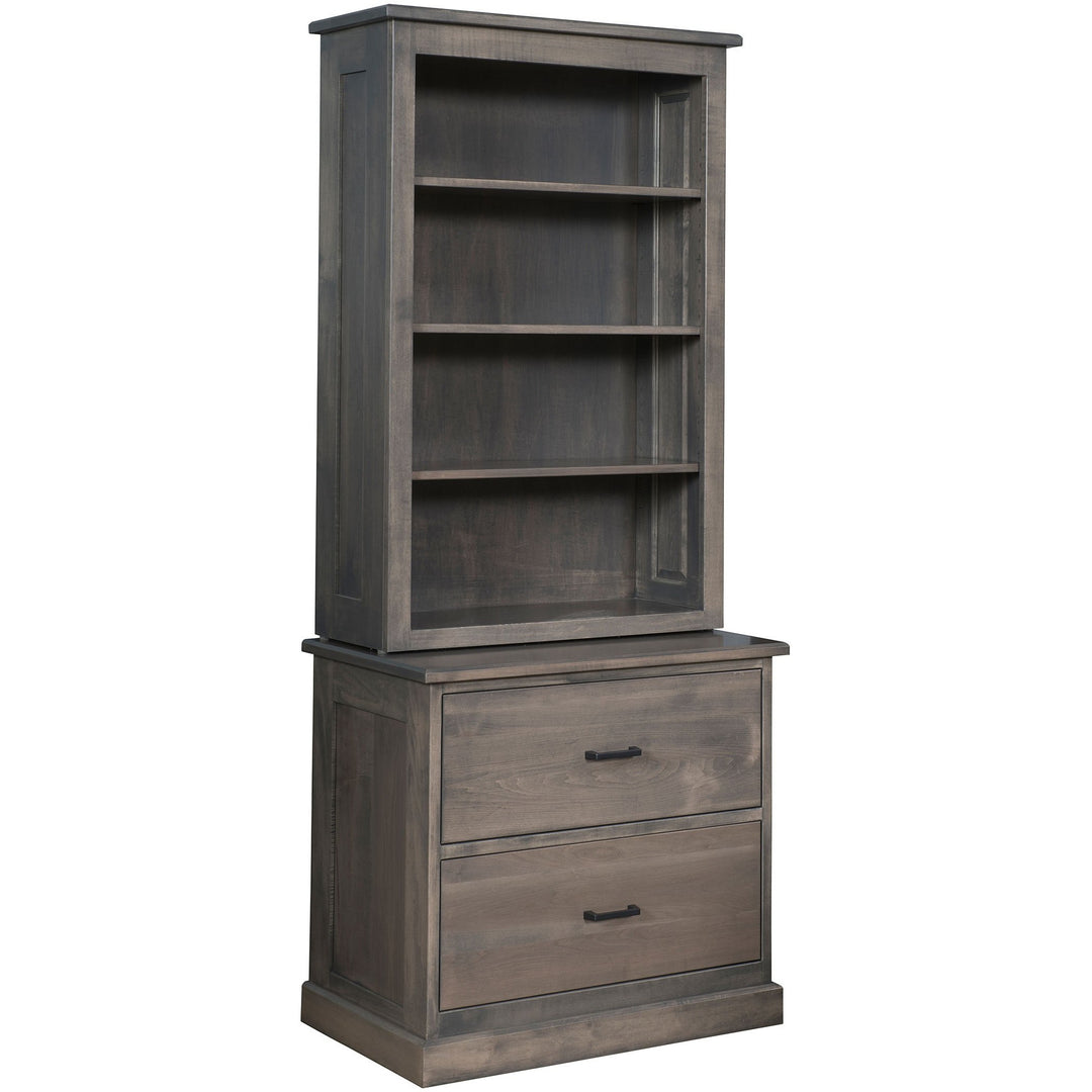 QW Amish Modern Lateral File with Optional Hutch