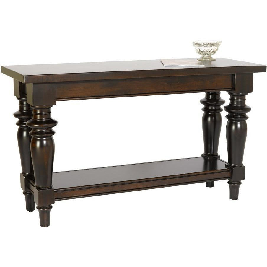 QW Amish Montego Console Table w/Shelf 167A-0150