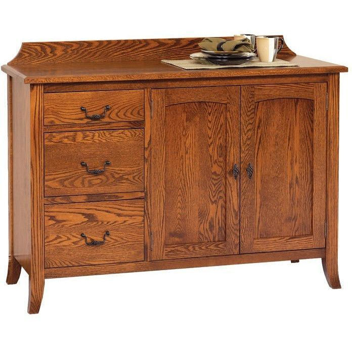 QW Amish Old World Collection 52" Storage Server QXIP-OW52