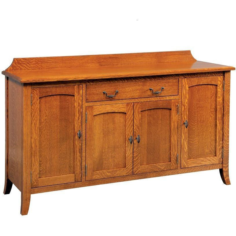 QW Amish Old World Collection 66" Storage Server QXIP-OW66
