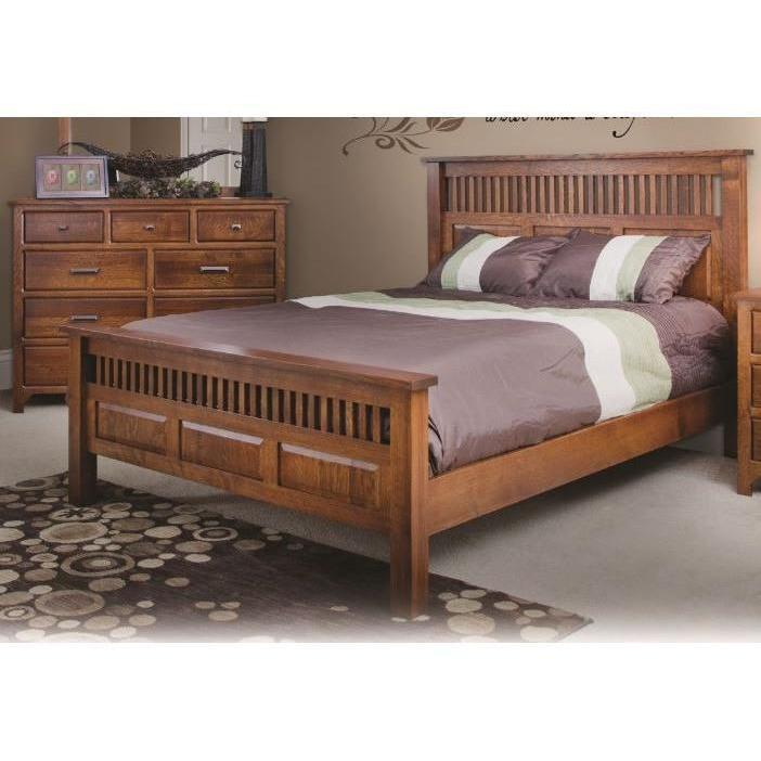 QW Amish Old World Mission Antique Bed