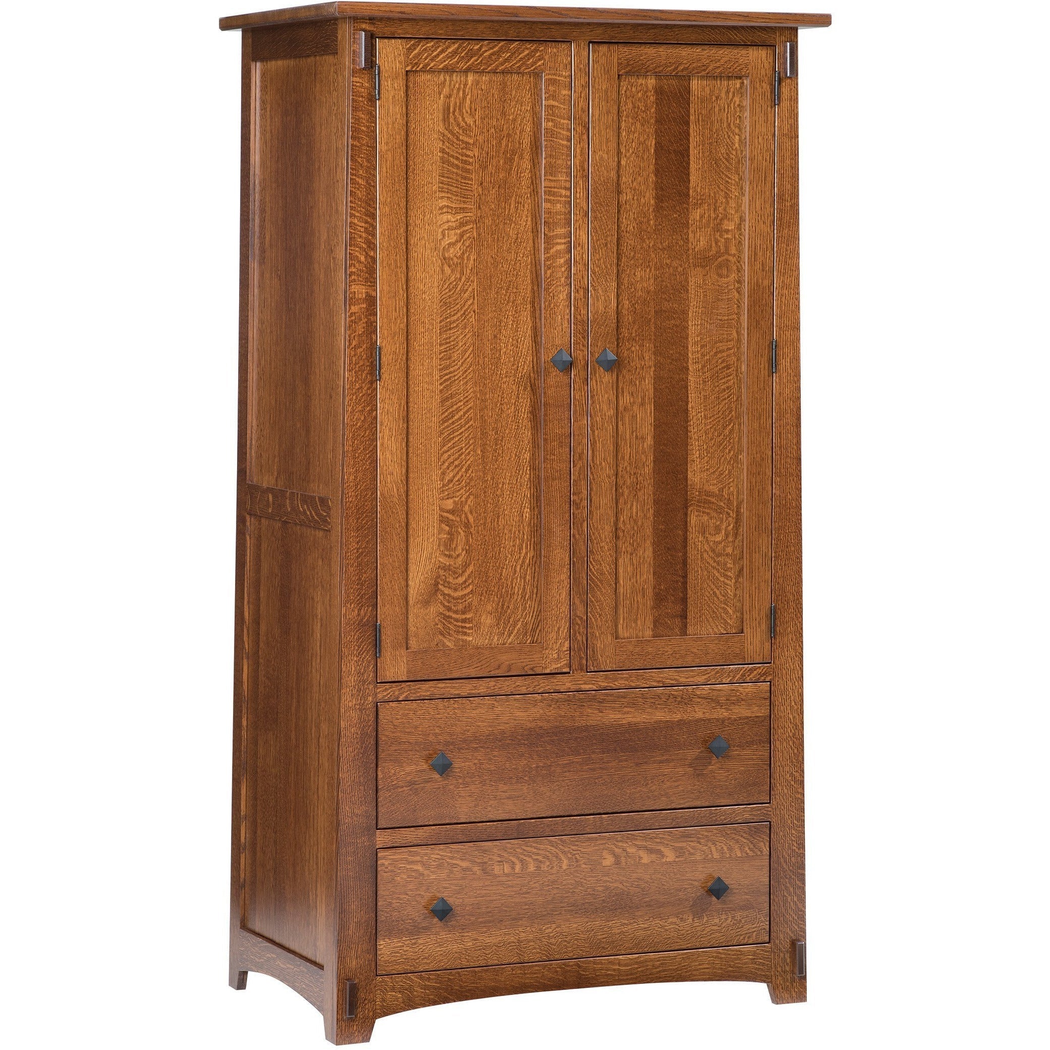 Antique Indigo Armoire