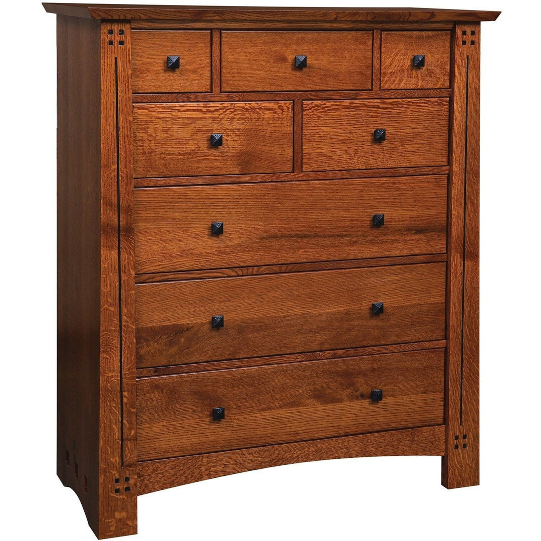 QW Amish Olde Town Mission 8 Drawer Chest HUYF-1530
