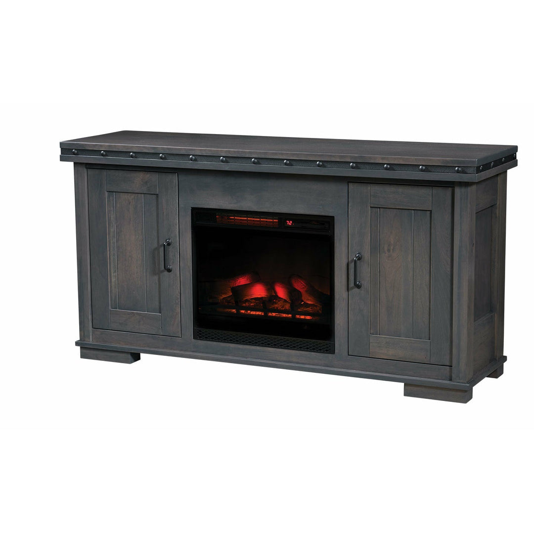 QW Amish Pasadena 65" Fireplace