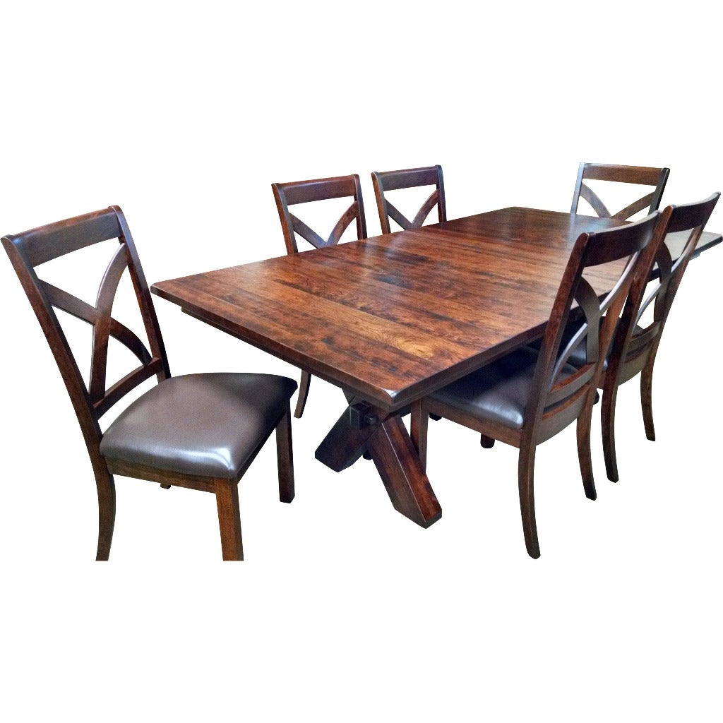 QW Amish Portland Plank-Planed Table CAHY-PORTLANDHP125