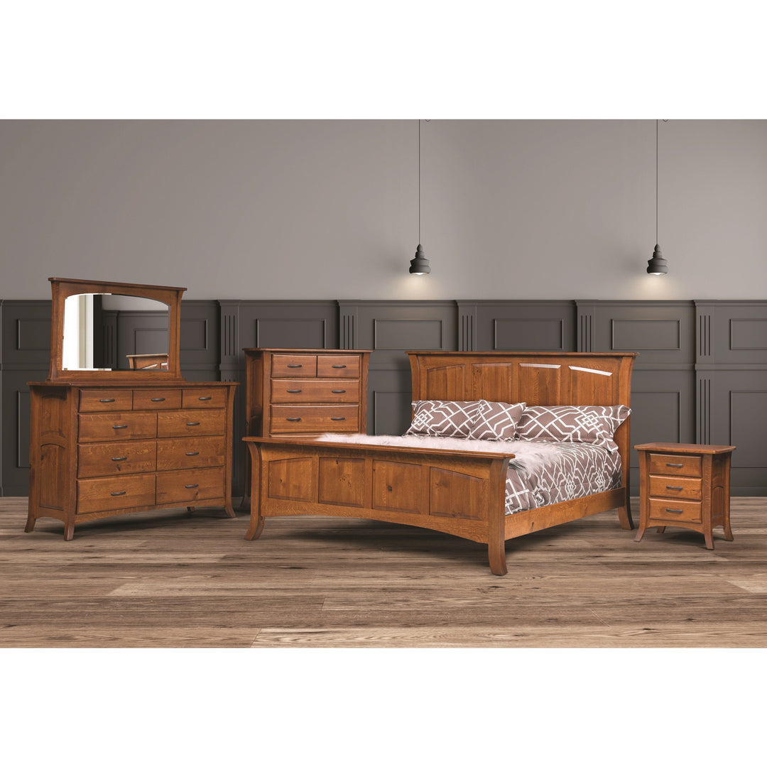 QW Amish Premier Galveston Storage Bed