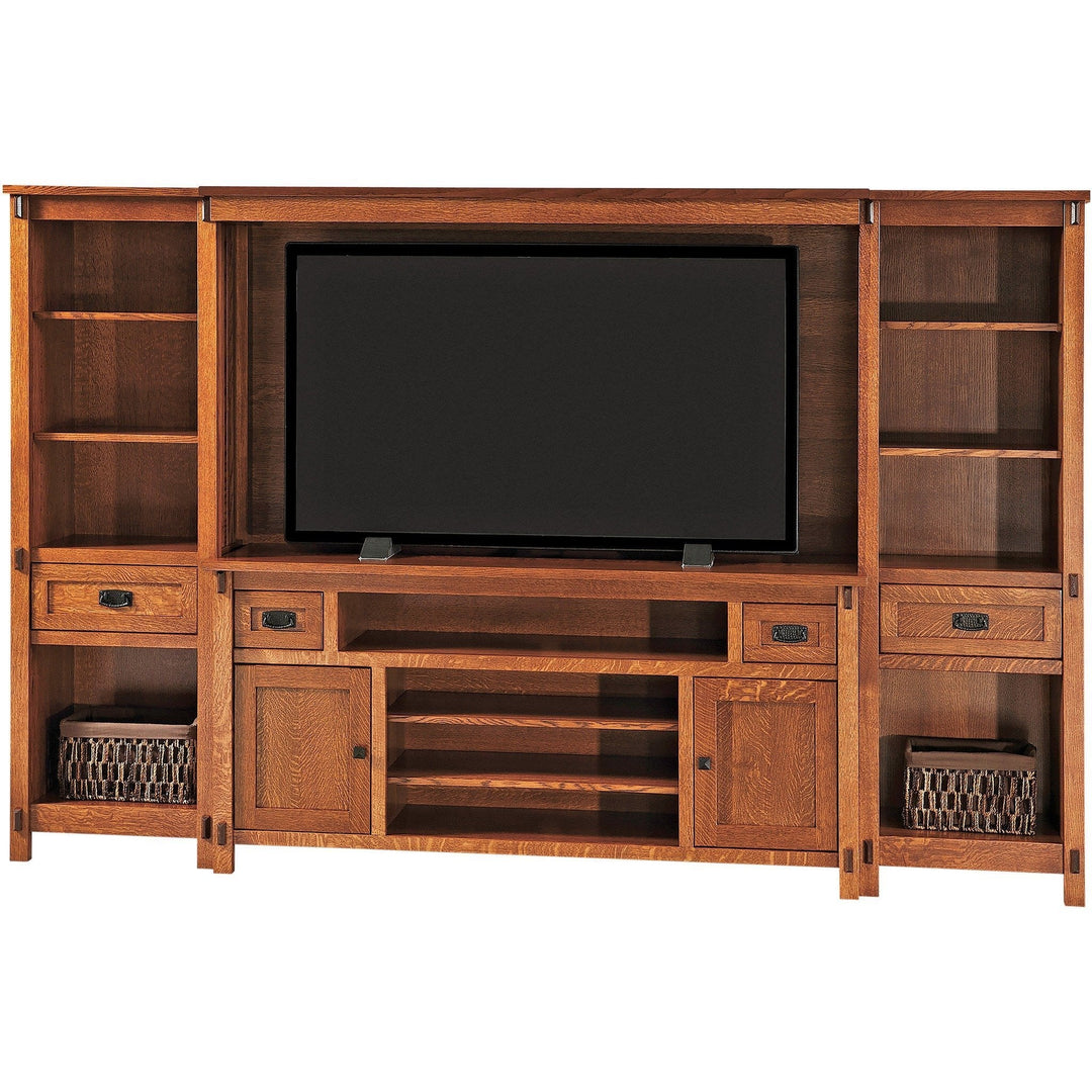 QW Amish Rio Mission Wall Unit SPLC-SC-66W RIO MISSION