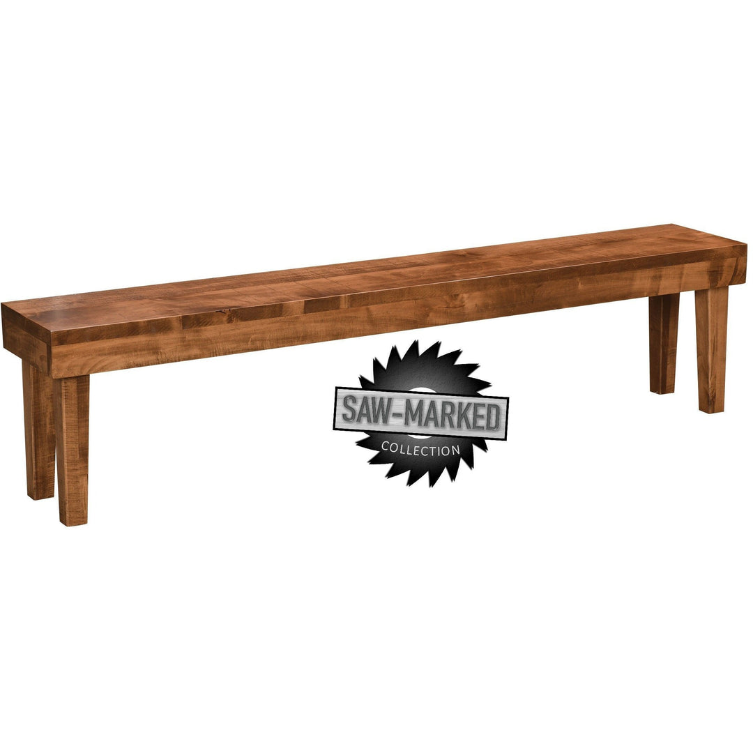 QW Amish Saw-Marked Empire Bench