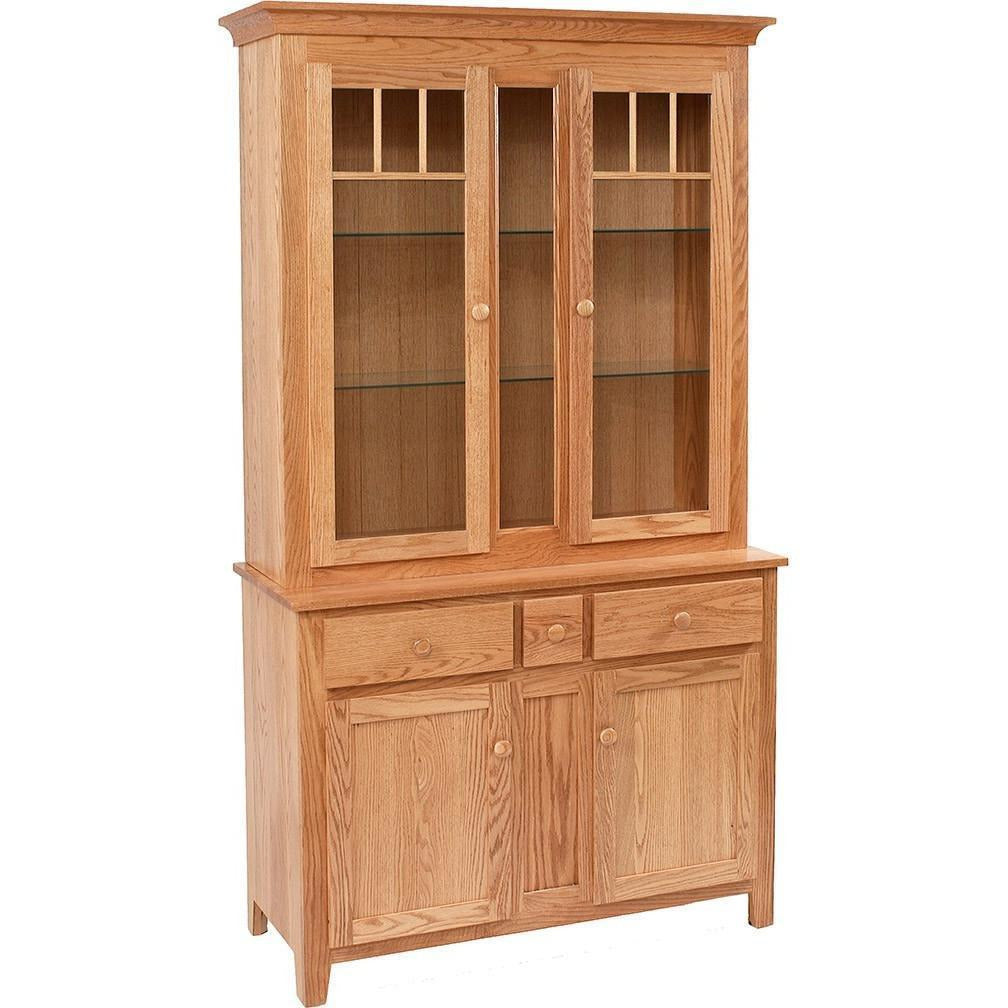 QW Amish Shaker Impressions Collection 2.5 Door Hutch QXIP-SH48FD