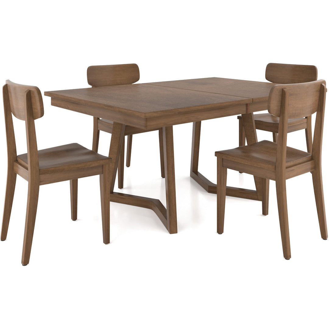 QW Amish Shelby 5pc Dining Set