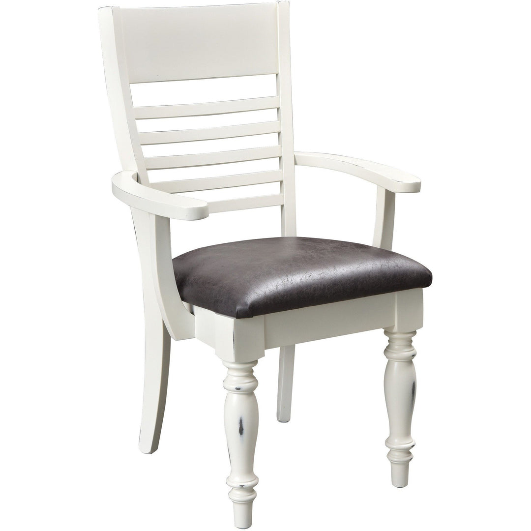 QW Amish Shreveport Arm Chair WIPG-5811SHREVEPORTARM-LEATHER