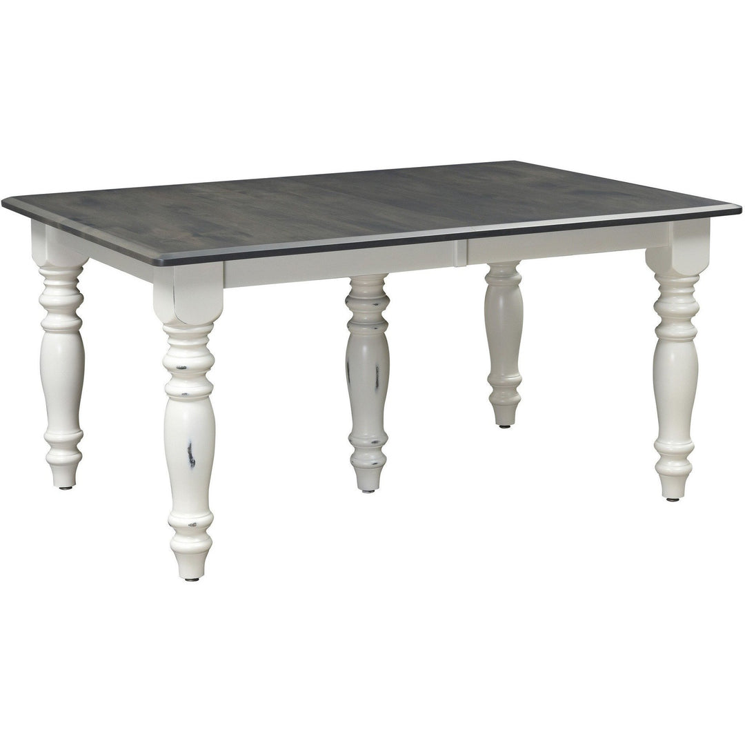 QW Amish Shreveport Leg Table