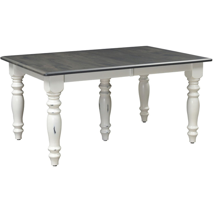 QW Amish Shreveport Leg Table