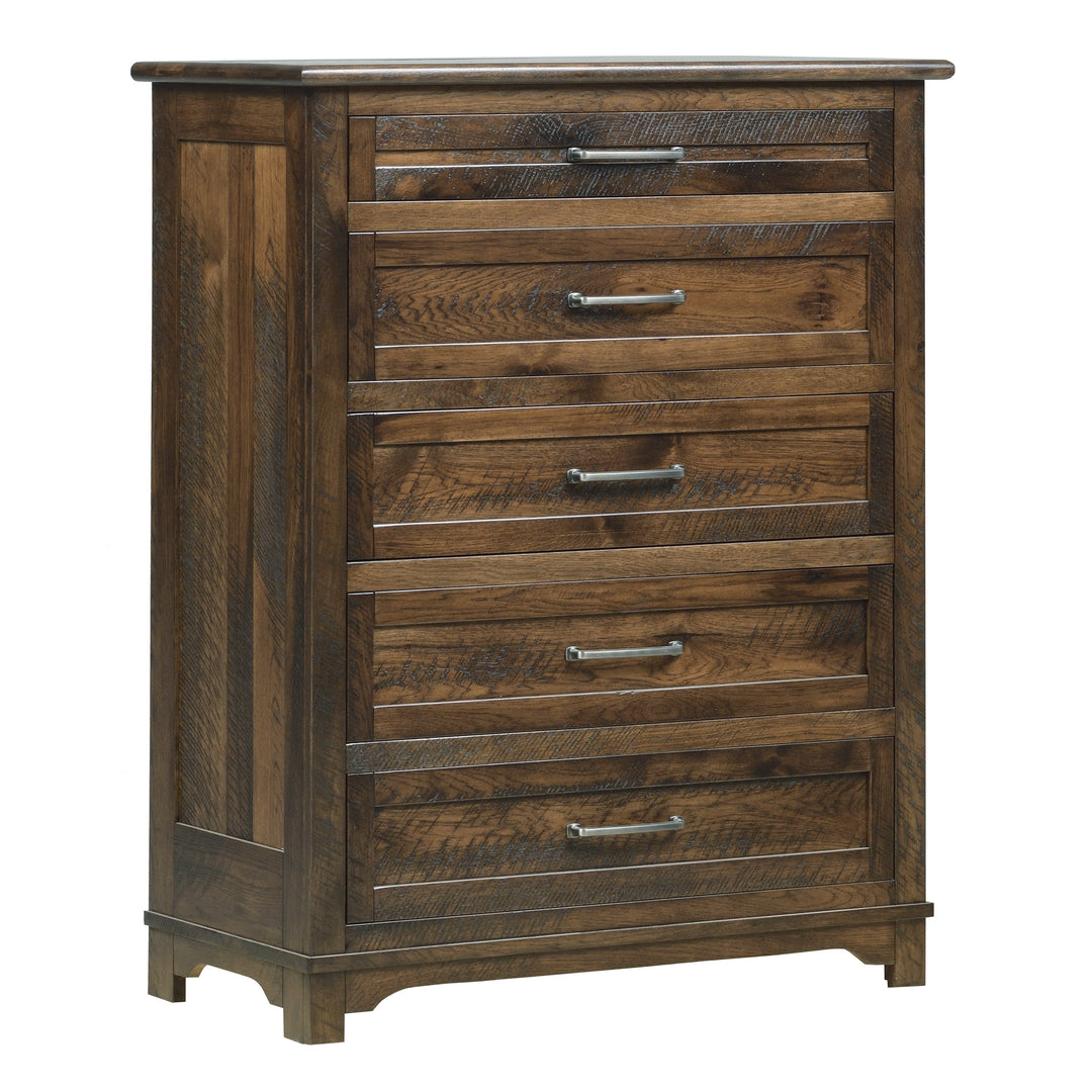 QW Amish Teton 5pc Set with Storage Bed