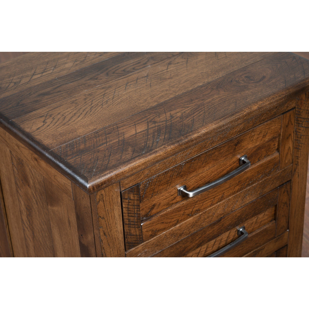 QW Amish Teton 5pc Set with Storage Bed